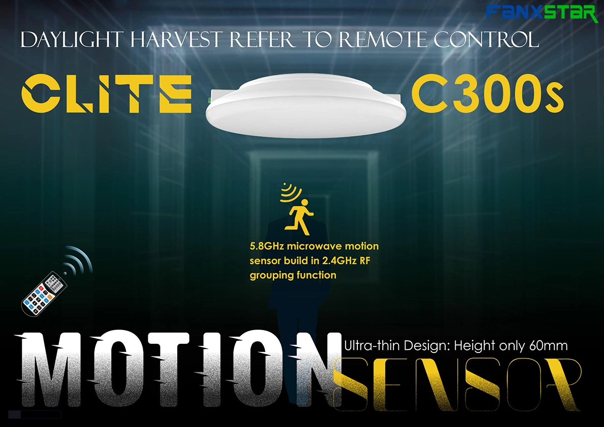 Cost Savings with RF Grouping Motion Sensor Lights