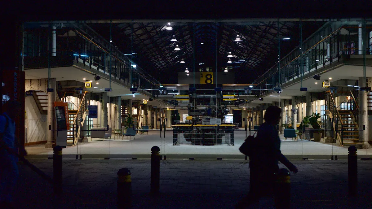 Downlighting Applications in Industry
