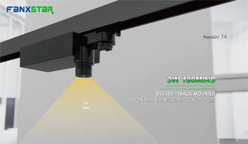 What Sets Fanxstar Emergency Track Light T4 Apart for Modern Facilities
